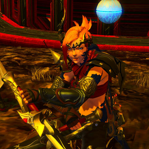 "Get back here you coward!"